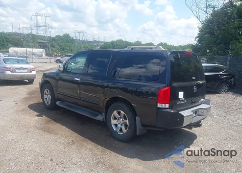 2007 Nissan Armada Le из США, поврежденный, VIN 5N1AA08C27N712373